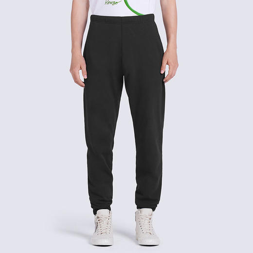 【一】KENZO 高田贤三 男士棉质 BOKE FLOWER系列 休闲运动裤 黑色 FC65 PA793 4MF 99J 商品图1