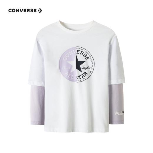 CONVERSE 匡威  春 大童小童 长袖T恤 CNVG-FP-C648 商品图5