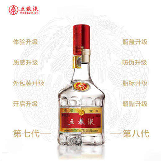 五粮液第八代普五 52度500ml浓香白酒 商品图2