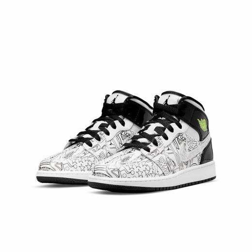 Air Jordan 1 Mid SE (GS) 大童运动童鞋 DC4099 商品图2