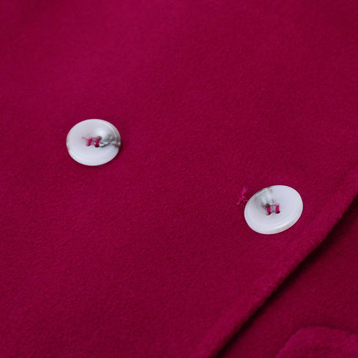 MH9A9瑟俪2022年冬上新商场同款赫本风高端显瘦两粒扣过膝长款大衣外套 商品图2