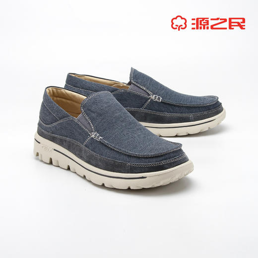 源之民春秋高弹橡塑大底男士休闲鞋 商品图5