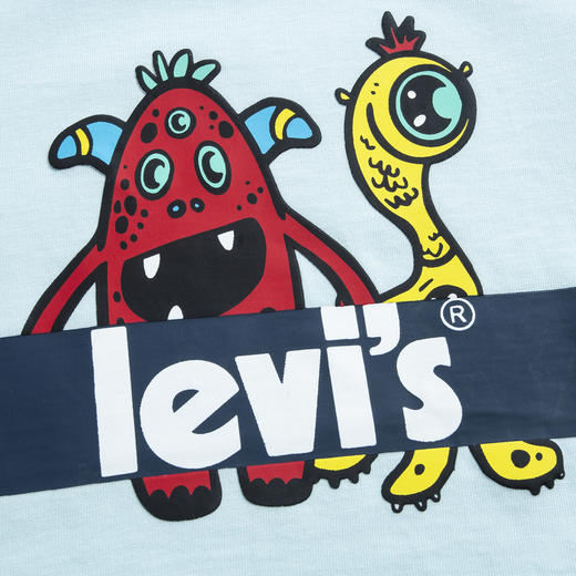 LEVIS 李维斯  夏 大童小童 短袖T恤 LVB-TE-F141 商品图8