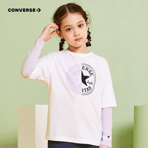 CONVERSE 匡威  春 大童小童 长袖T恤 CNVG-FP-C648 商品图0