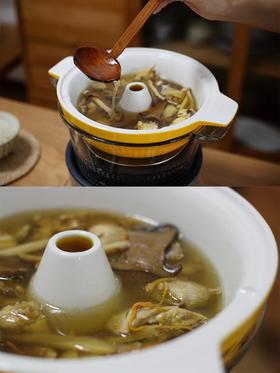 蒸汽锅丨菌菇汽锅鸡