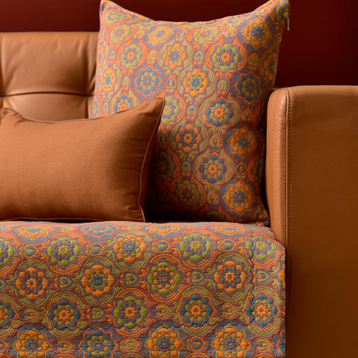 波斯纹系列沙发巾四季通用质感沙发垫 商品图2