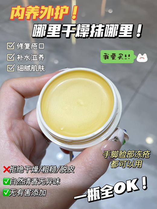 【抖音销量190.1W+】YINBA茵芭灵芝润养皴裂膏6瓶 商品图0