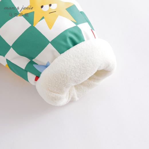 【杜邦棉】马克珍妮秋冬新款 男女童印花加绒棉裤221083 商品图4