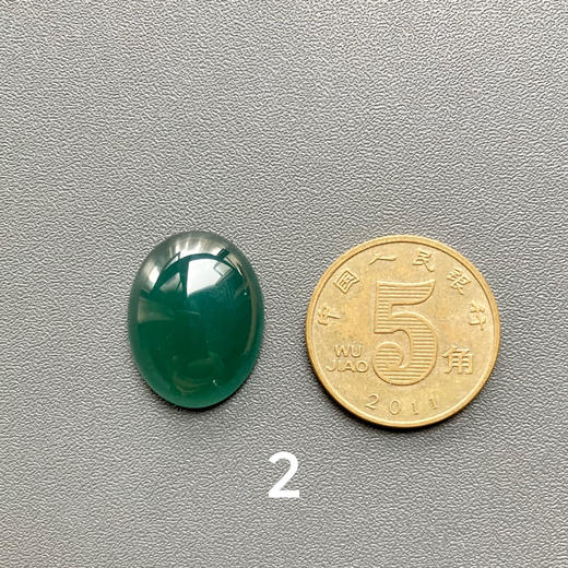 高冰种蓝水大蛋面鸽子蛋 商品图11