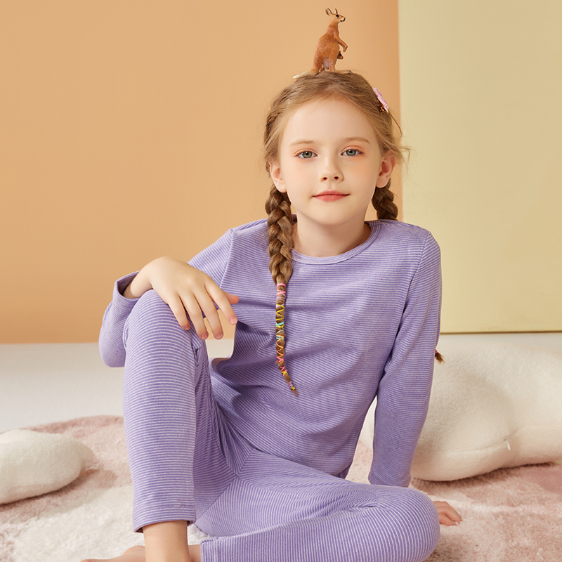 【2025反季抄底清仓】  龙之涵 阳离子暖绒保暖内衣套装 抗静电 婴幼儿A类标准