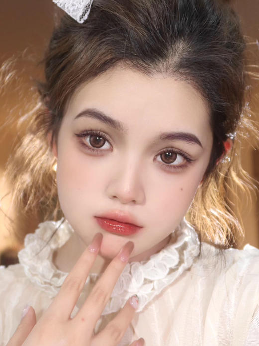 【大直径】PUFF GIRL-酒心樱桃14.5mm【年抛0-1000度 含525/575】 商品图1