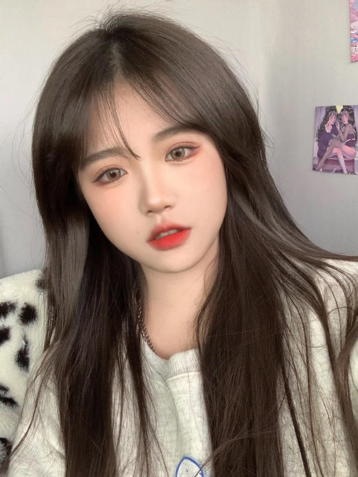 【中直径】PUFF GIRL-白金浅驼14.2mm【年抛0-800度 含525/575】 商品图1