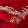 喜庆中国红婚庆六件套百支棉绣花工艺双喜临门 商品缩略图2