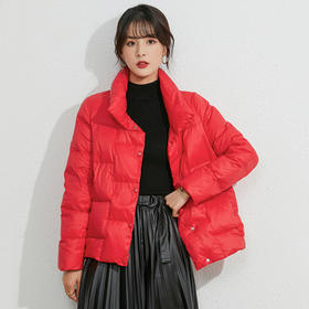 简约轻薄羽绒服 2022年秋冬款显瘦不臃肿超轻时尚轻便薄款宽松短款外套