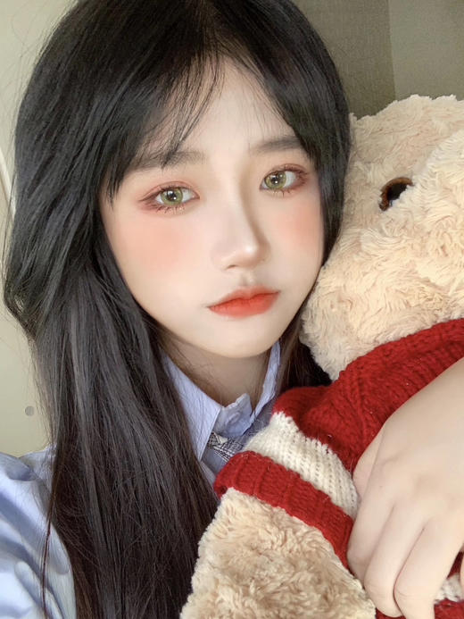 【中直径】PUFF GIRL-小鳄鱼14.2mm【年抛0-800度 含525/575】 商品图2