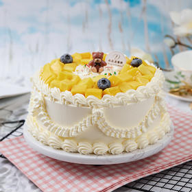 永恒的心-鲜果奶油蛋糕【惠州】