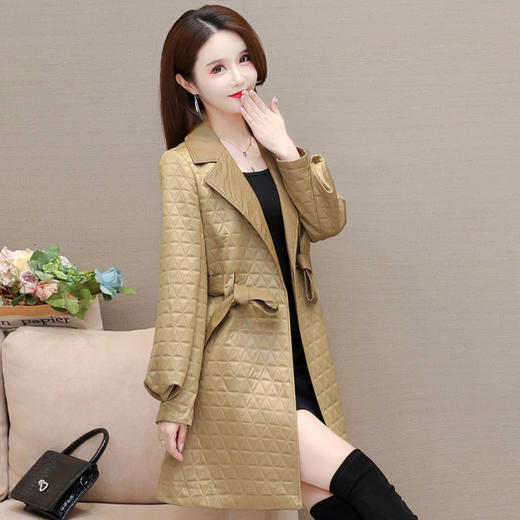 YWE 921ARLS贵夫人收腰显瘦风衣外套 商品图2