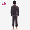 贝佳人2022年秋季新款男士家居服套装秋衣睡衣男保暖厚款 商品缩略图4