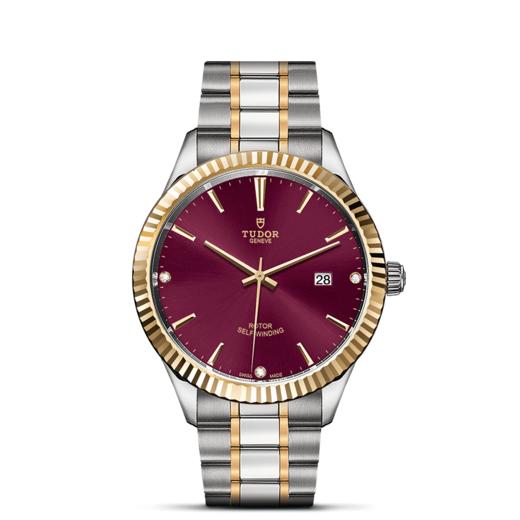 帝舵风尚系列 | 钢表壳，直径41毫米  镶钻表盘 商品图1