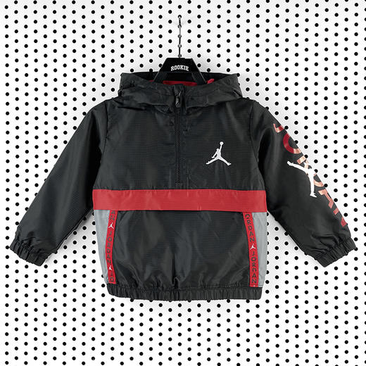 Nike/JORDAN乔丹儿童秋款男童防风梭织套头夹克外套 JD2232132 商品图0