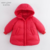 马克珍妮冬装新款 女童中长款加厚保暖羽绒服213655 商品缩略图0