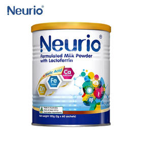 纽瑞优(Neurio)儿童乳铁蛋白调制乳粉智慧版120g（新老包装随机发
）