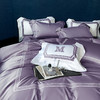 39-41mm纤维长度 新疆阿拉尔大桃棉  紫沙灰铂金棉四件套 商品缩略图1
