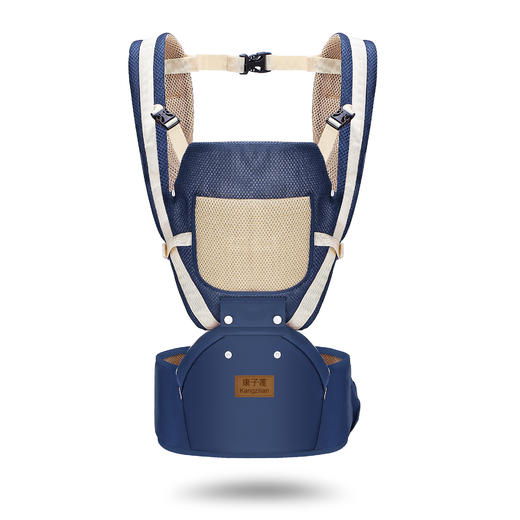 康子莲婴儿背带四季通用宝宝腰凳背小孩背带单凳抱娃神器三合一款 商品图9