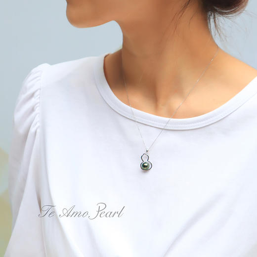 福禄系列【惜福】海水珍珠吊坠 商品图2