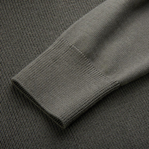 callisto绿色全羊毛毛衣 FNKNW096GR 商品图5