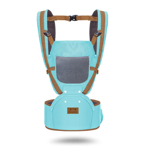 康子莲婴儿背带四季通用宝宝腰凳背小孩背带单凳抱娃神器三合一款 商品图6