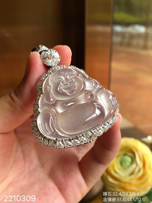 玻璃佛公吊坠【2210309】具体价格微信咨询 商品图3