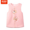 商场同款棉果果冬季女童连衣裙刺绣款中国风毛绒背心裙M422702422640 商品缩略图2