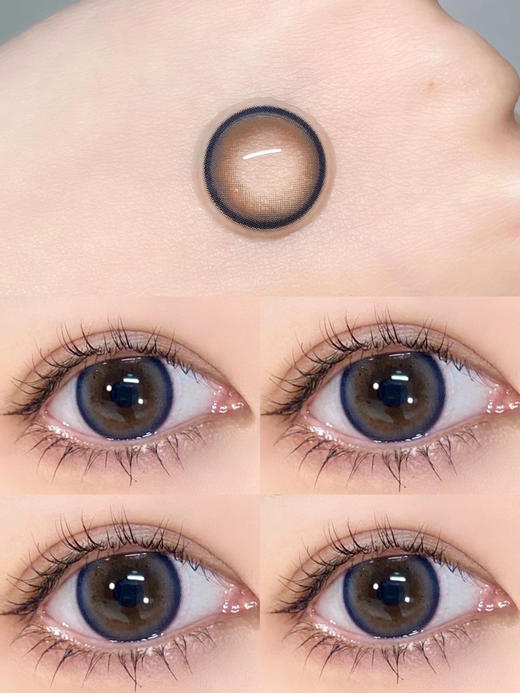 【大直径】PUFF GIRL-橘子海14.5mm【年抛0-800度 含525/575】 商品图5