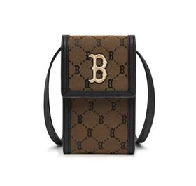 MLB男女斜跨复古老花迷你手机包 3ACRH011N