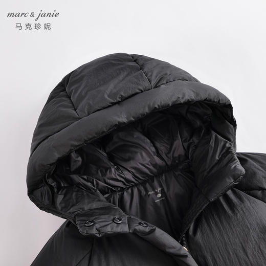 马克珍妮冬装新款 女童中长款加厚保暖羽绒服213655 商品图3