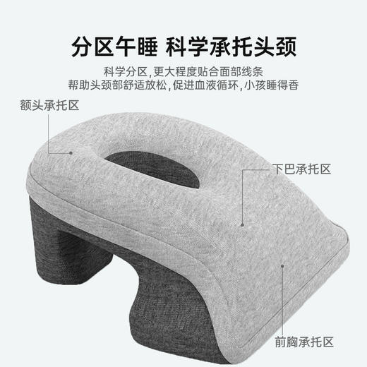 【代发】米乔午睡枕头小学生趴睡枕儿童午休神器办公室趴趴枕抱枕 商品图2