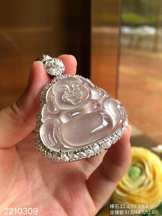 玻璃佛公吊坠【2210309】具体价格微信咨询 商品图8