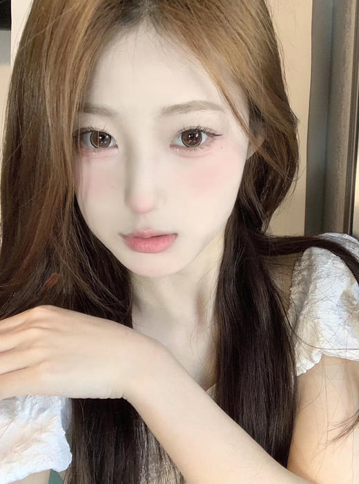 【大直径】PUFF GIRL-空野星眸14.3mm【年抛0-1000度 含525/575】 商品图1