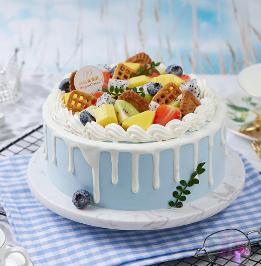 甜蜜时光-鲜果奶油蛋糕【惠州】 商品图0