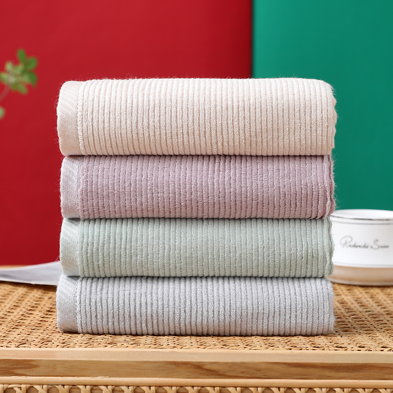 【70%竹原纤维】竹纤维毛巾浴巾，会呼吸的纤维