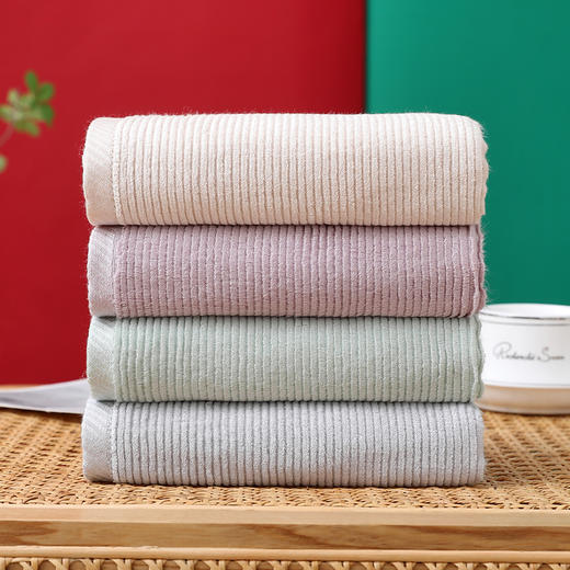 【70%竹原纤维】竹纤维毛巾浴巾，会呼吸的纤维 商品图0