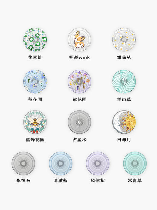 【植物生长】PopSockets泡泡骚粘贴手机支架伸缩气囊可拆指环扣 商品图4