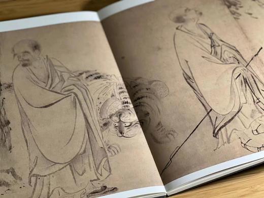 预售!!!《宋人绘十六应真图》，（宋）佚名 绘，特装编号本，6开，册页装，787mm×1092mm 布面，带函套，西泠印社出版社2021年5月一版一印。定价268，售价178元。  商品图8