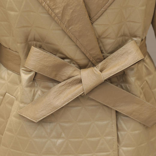 YWE 921ARLS贵夫人收腰显瘦风衣外套 商品图3