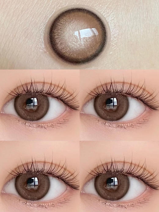 【大直径】PUFF GIRL-琥珀石14.5mm【年抛 0-1000度 含525/575】 商品图5