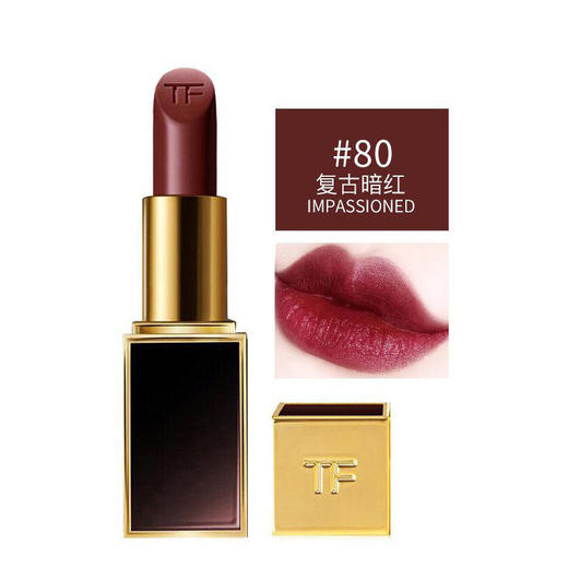 美国Tom Ford/TF汤姆福德黑管口红 #15/#16/#80/#08/#01 版本随机发 商品图7