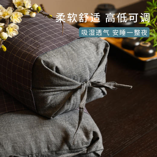 怀菊花荞麦枕 | 温县怀菊花+优质荞麦+纯棉枕套 三层符合结构设计 蓬松柔软 支撑力好枕头 商品图2