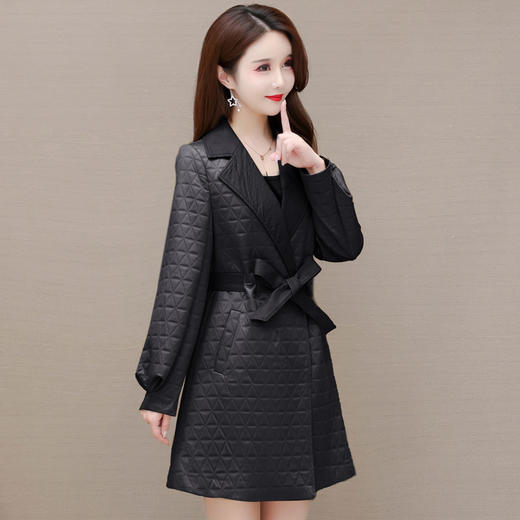 YWE 921ARLS贵夫人收腰显瘦风衣外套 商品图1