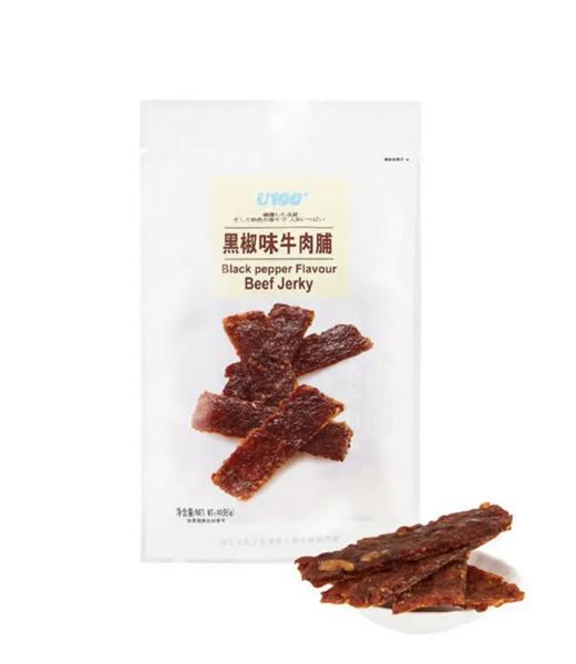 U100黑椒味牛肉脯40g 商品图0